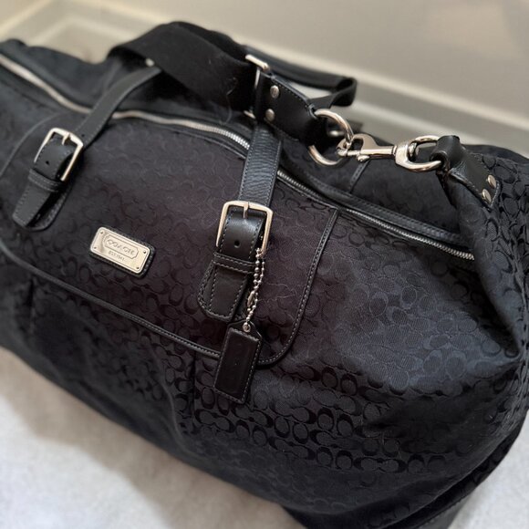 COACH Voyage Signature Cabin Duffle Bag - Picture 5 of 8